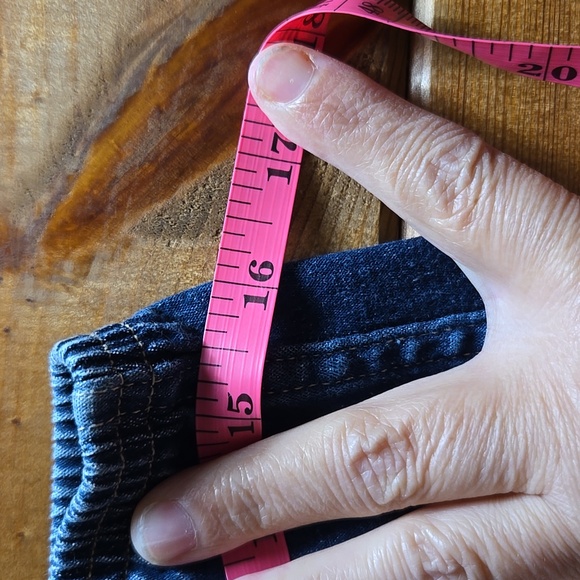 Denim&Co Dark Blue Elastic-Waist Maxi Skirt Size Large 0231 - Picture 4 of 6